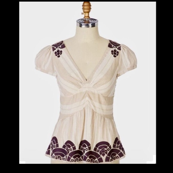 Anthropologie Tops - Anthropologie Lithe Southern Season top